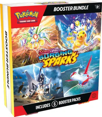 POKÉMON SCARLET & VIOLET: SURGING SPARKS BOOSTER BUNDLE BOX